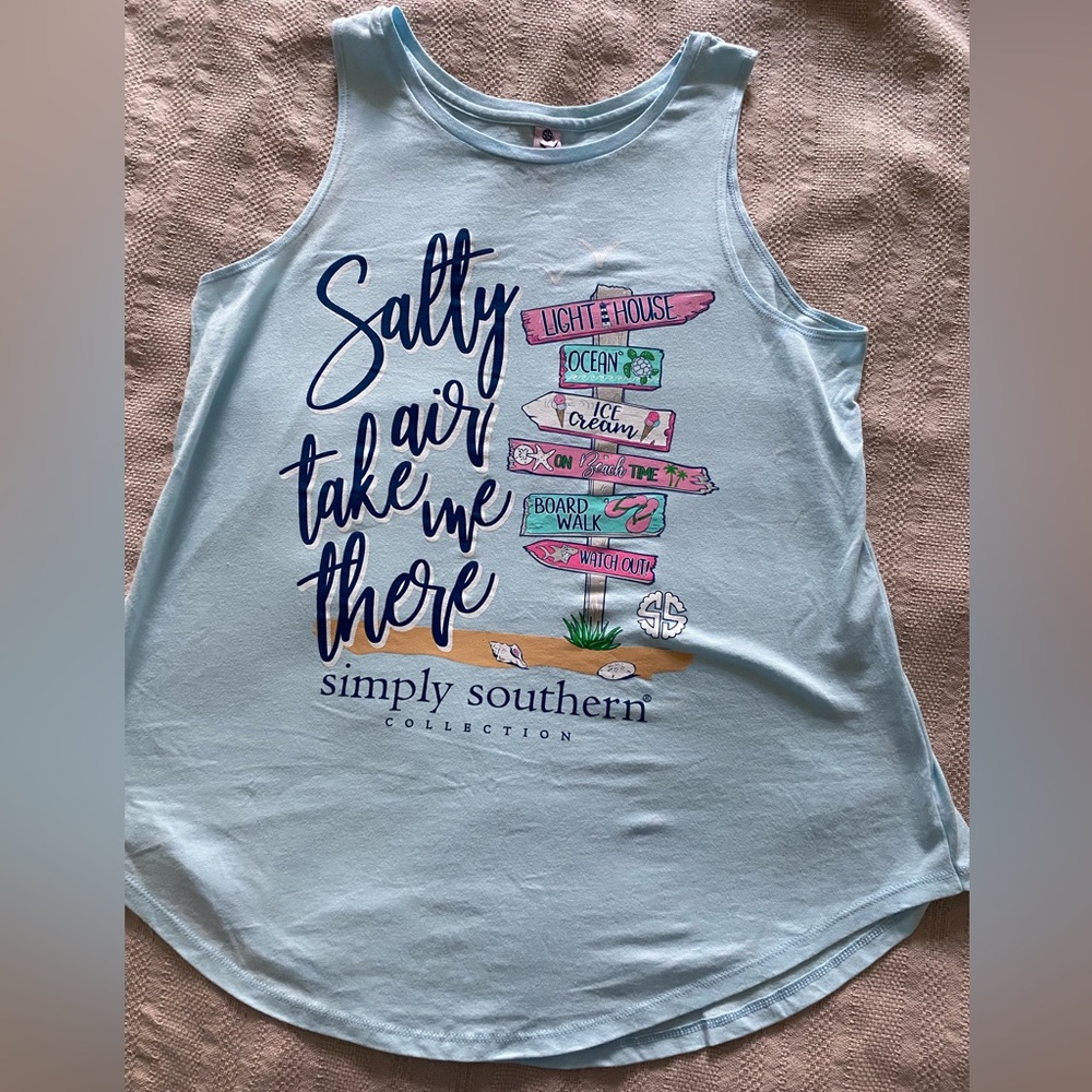 Medium Simply Southern Tank Top